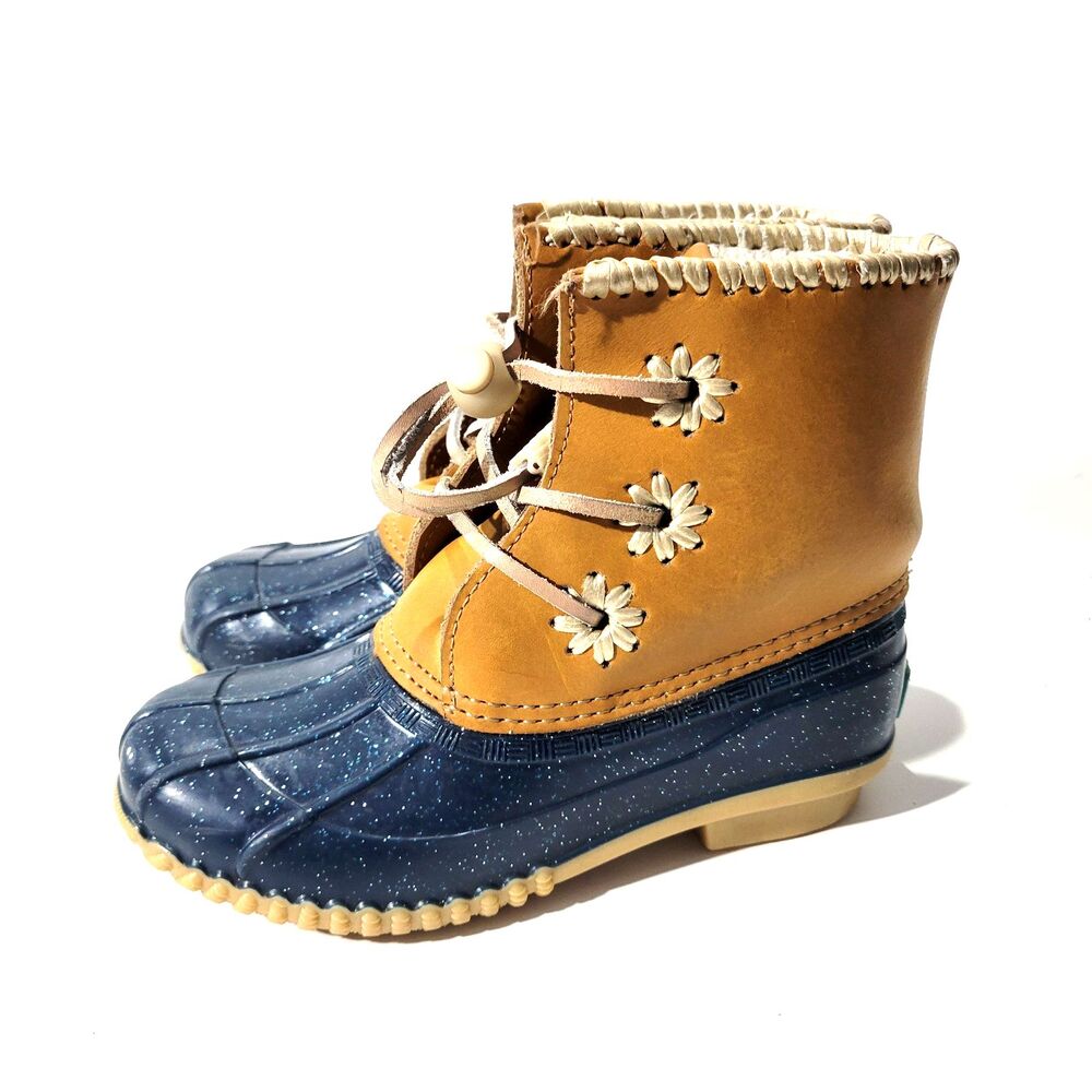 Jack Rogers Duck Winter Rain Boots Girls Sz 12 M